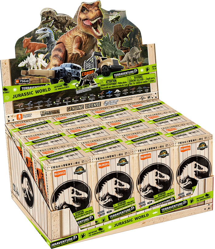 Blokees: Jurassic World - Terraventure TS01 Brick Toy Blind Box
