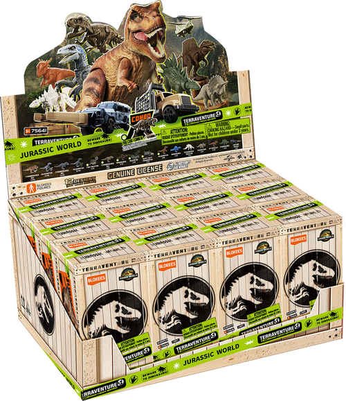 Blokees: Jurassic World - Terraventure TS01 Brick Toy Blind Box