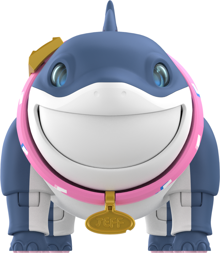 Blokees: Marvel Rivals - Jeff the Land Shark Brick Toy