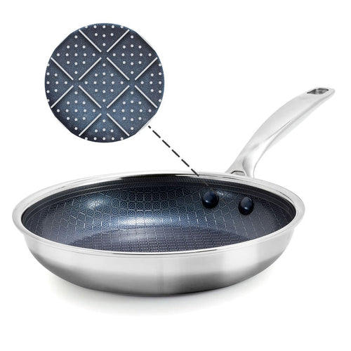 CC009803-001 - BD Bond Blue Diamond Diamond Bond Frying Pan 20, Stainless Steel - Product Image 1