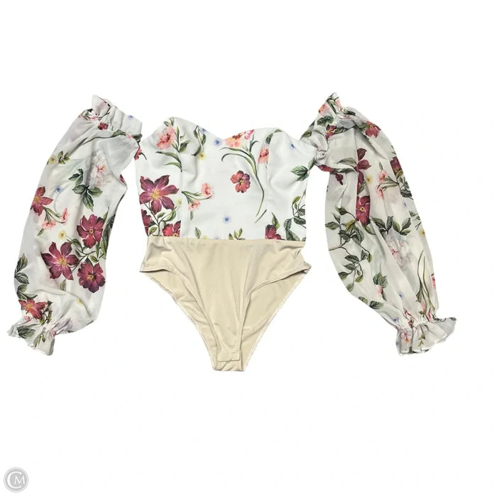 Bodysuit By Rnwy In Beige, Size: M