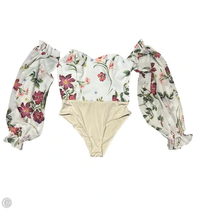 Bodysuit By Rnwy In Beige, Size: M