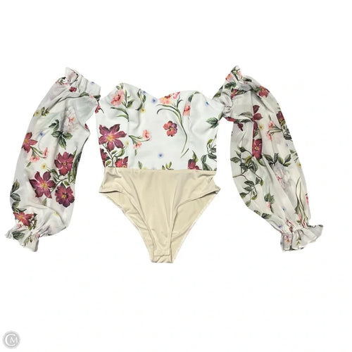 Bodysuit By Rnwy In Beige, Size: M
