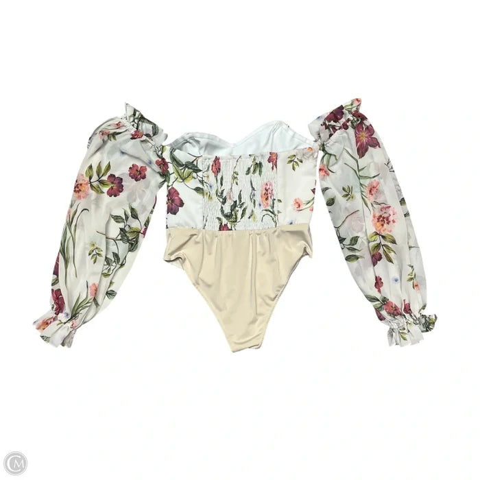 Bodysuit By Rnwy In Beige, Size: M