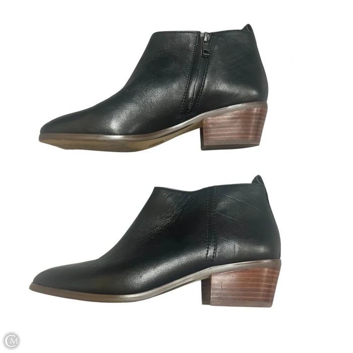 Boots Ankle Heels By J. Crew In Black, Size: 9