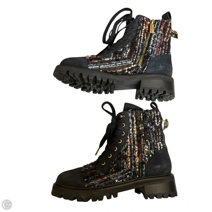 Boots Designer By Kurt Geiger In Black, Size: 5.5