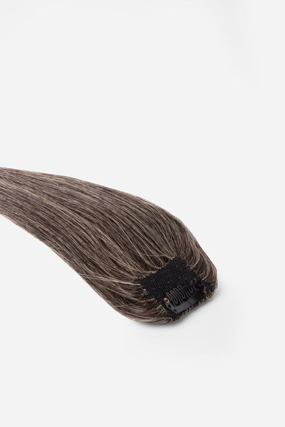 bumper lite clip-in extension in dark natural grey