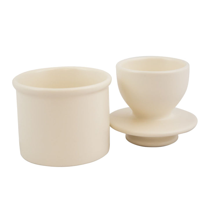 Butter Bell Matte Ivory