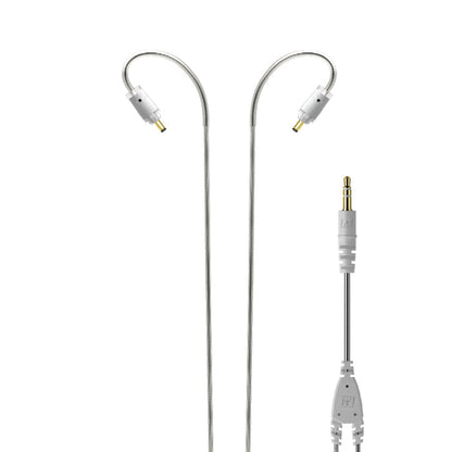 15" Stereo Audio Cable / Clear