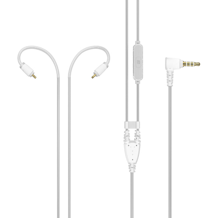 Image of a Clear Headset Cable for MX PRO and M6 PRO In-Ear Monitors.