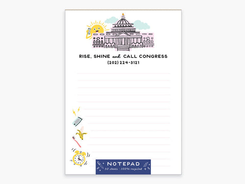 Call Congress Notepad