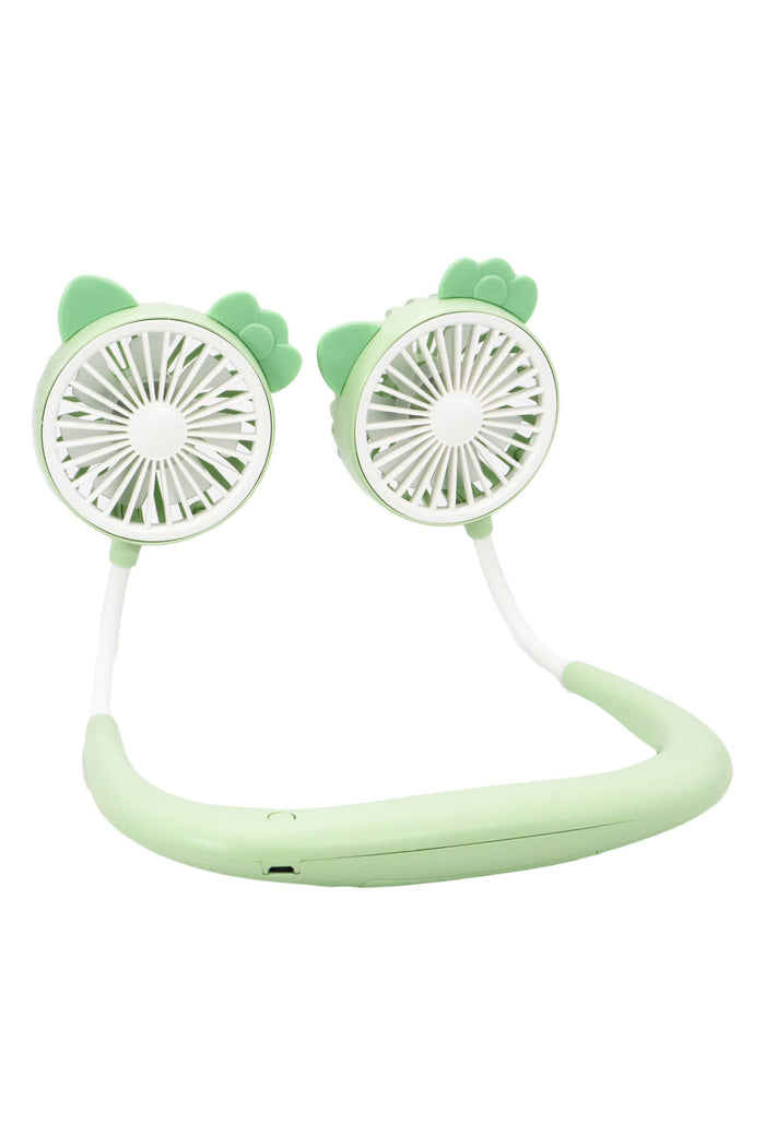 Cap Zone - Cat and Reindeer Ear Neckband Electrical 1pc Fan