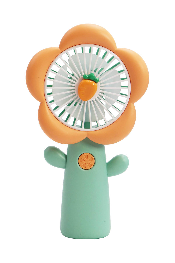 Cap Zone - Flower Petal Fruit Pastel Handheld Electric Fan