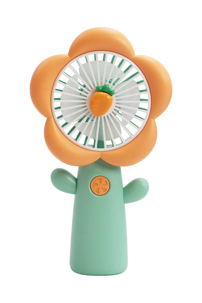 Cap Zone - Flower Petal Fruit Pastel Handheld Electric Fan