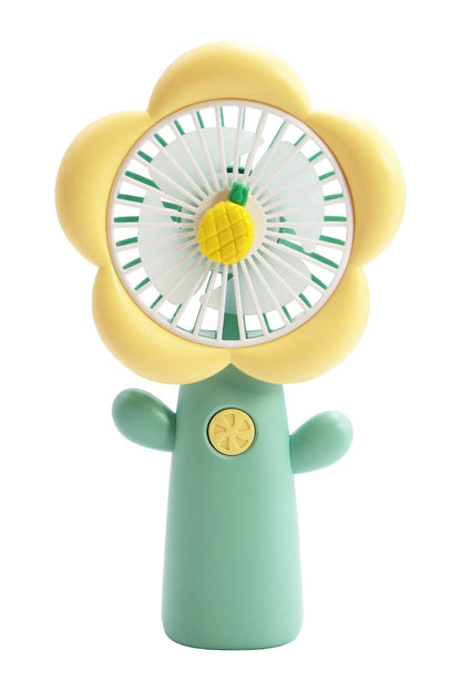 Cap Zone - Flower Petal Fruit Pastel Handheld Electric Fan
