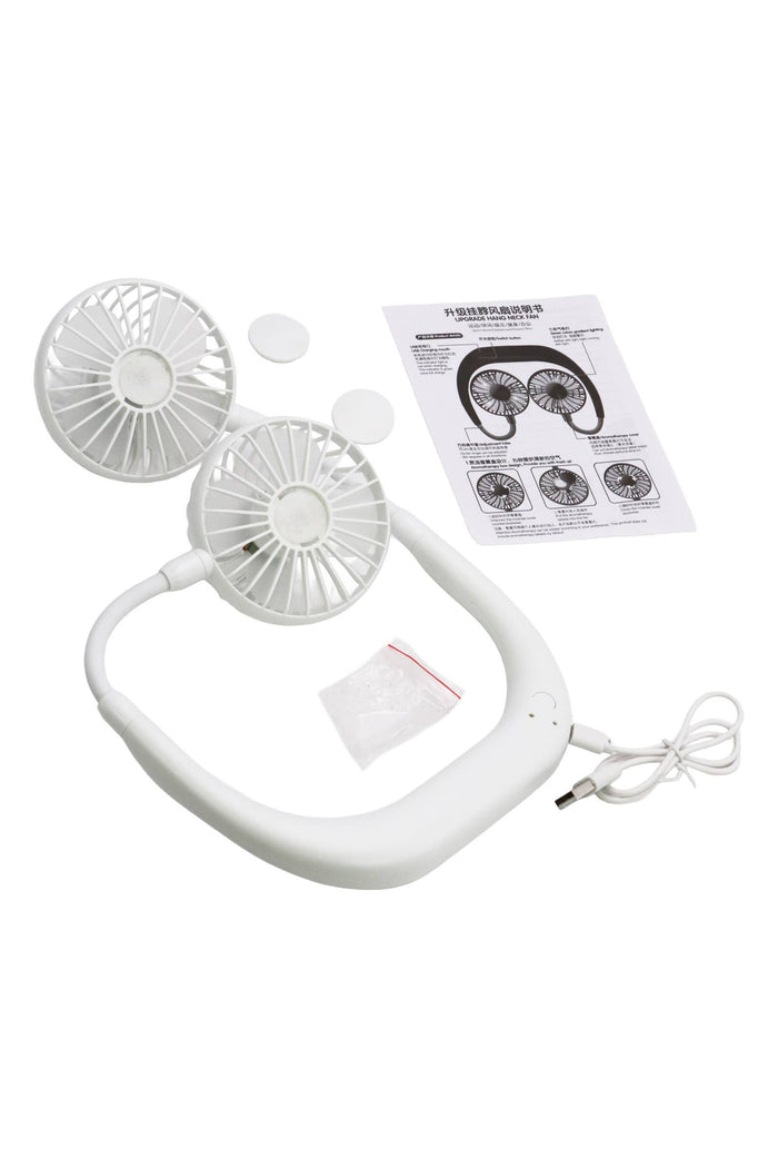 Cap Zone - Matte Aromatherapy Neckband Electrical 1pc Fan