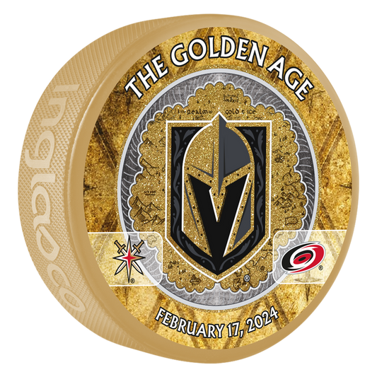 CAR vs. VGK Match-Up Puck - 2/17/2024 - Puck