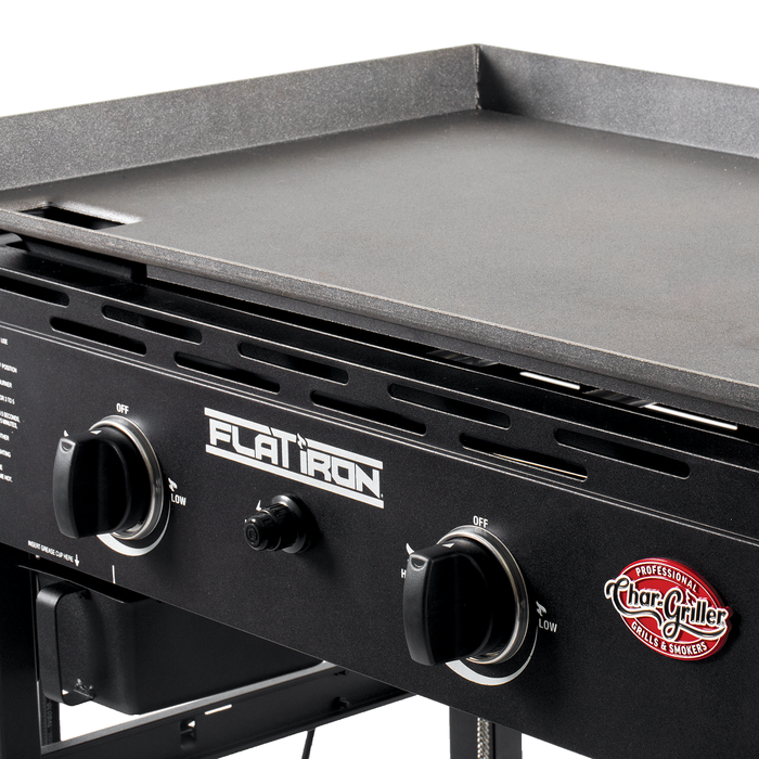 Char-Griller 2-Burner Flat Iron® Gas Griddle with Lid