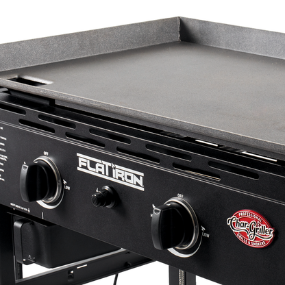 Char-Griller 2-Burner Flat Iron® Gas Griddle with Lid