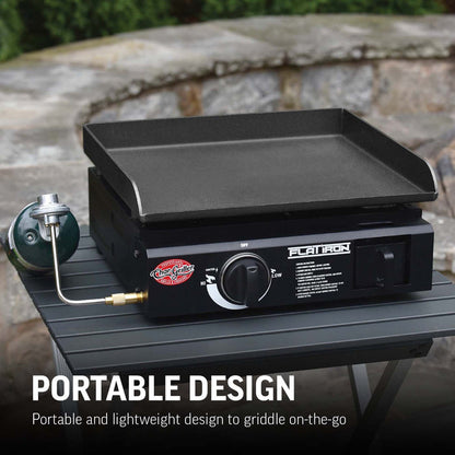 Char-Griller Flat Iron® Portable 17-inch Gas Griddle