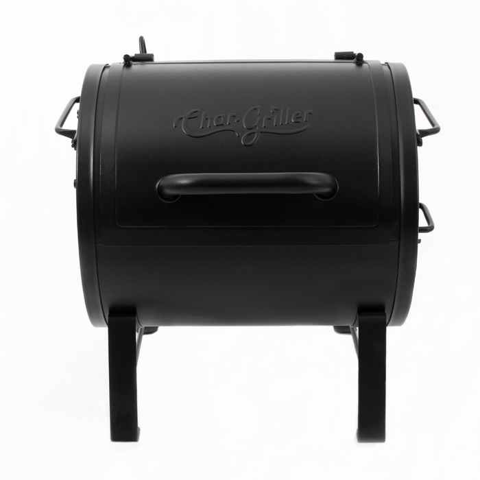Char-Griller Side Fire Box/Tabletop Charcoal Grill With Metal Handle