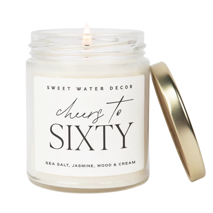 Cheers to Sixty 9 oz Soy Candle