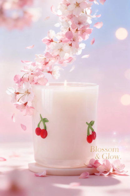 Cherry Blossom Icon 12oz Candle