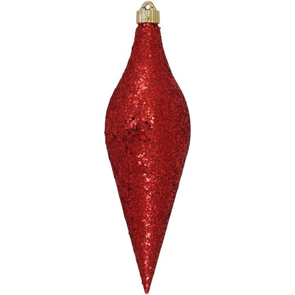 Christmas By Krebs 12 2/3" (320mm) Ornament, Commercial Grade Indoor Outdoor Shatterproof Plastic Water Resistant Ornament