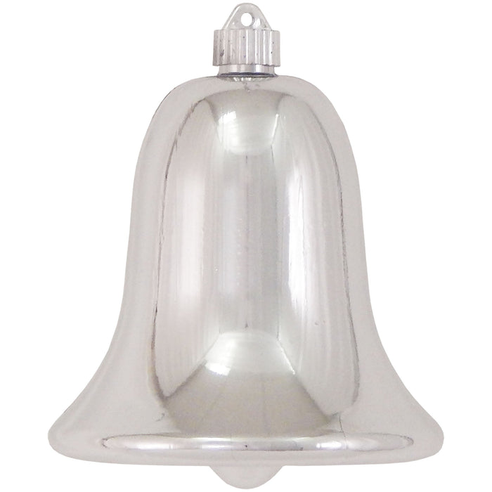 Christmas By Krebs 7" (180mm) Ornament, Commercial Grade Indoor Outdoor Shatterproof Plastic Water Resistant Bell Ornament