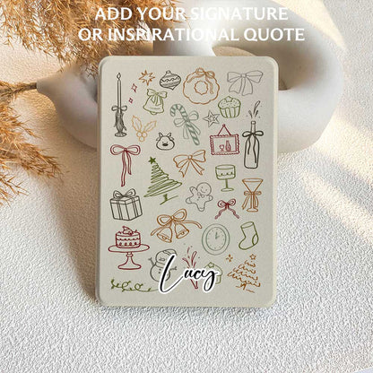 Christmas Doodle | Kindle Case - Colorful