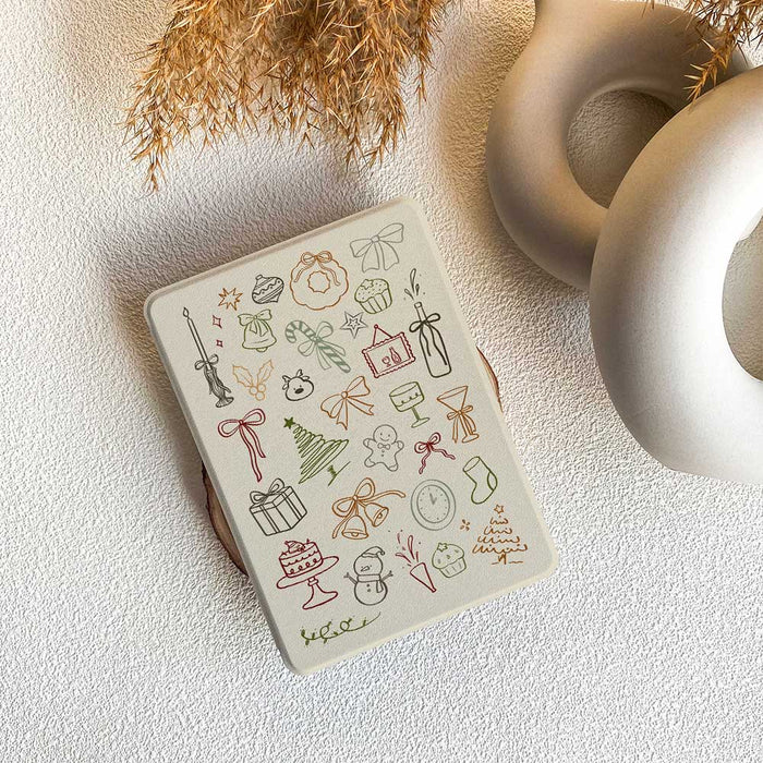 Christmas Doodle | Kindle Case - Colorful