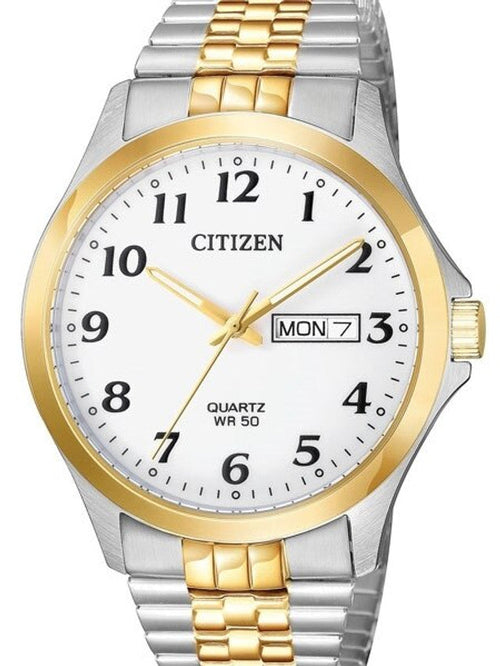 Citizen Two-Tone Quartz Watch with Expandable Bracelet (93518)