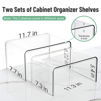 Clear Cabinet Organizer