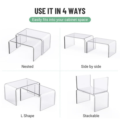 Clear Cabinet Organizer