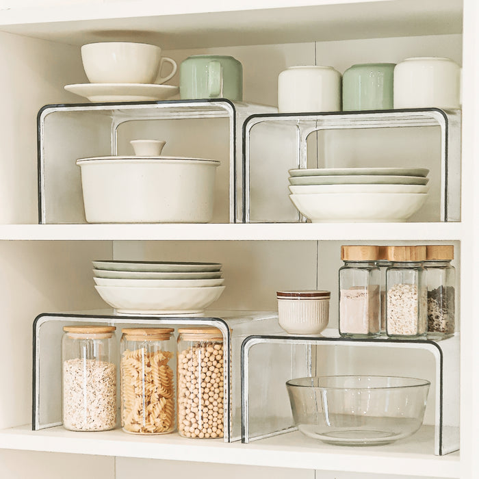 Clear Spice Rack Shelves