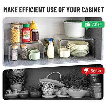 Clear Spice Rack Shelves
