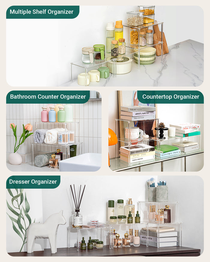 Clear Spice Rack