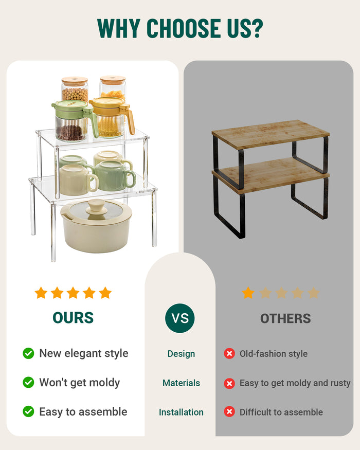 Clear Spice Rack