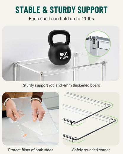 Clear Spice Rack