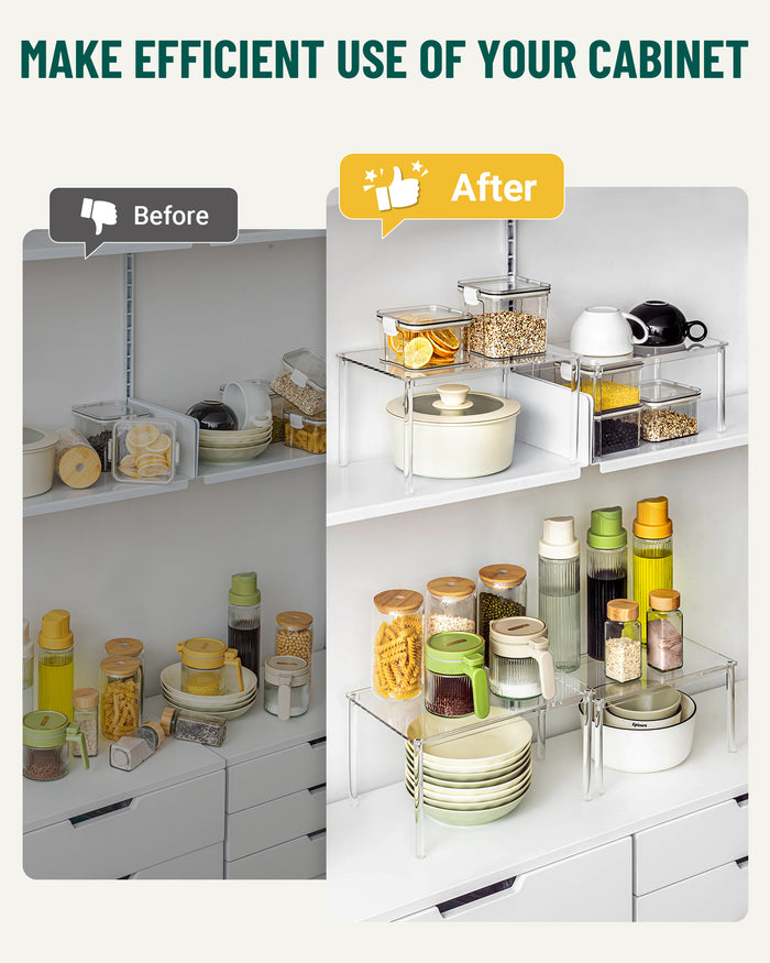Clear Spice Rack