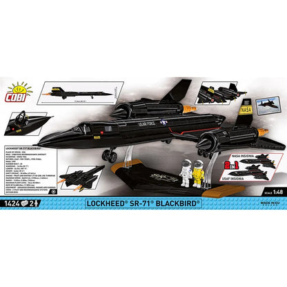 Cobi Armed Forces - Executive Edition Lockheed SR-71 Blackbird Brick Toy