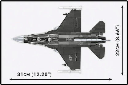 Cobi Armed Forces - F-16 D Fighting Falcon USAF Fighter Brick Toy
