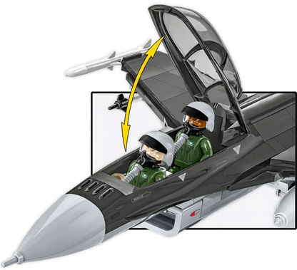 Cobi Armed Forces - F-16 D Fighting Falcon USAF Fighter Brick Toy