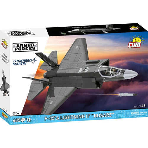 Cobi Armed Forces - F-35B Lightning II "Husarz" Fighter Jet Brick Toy