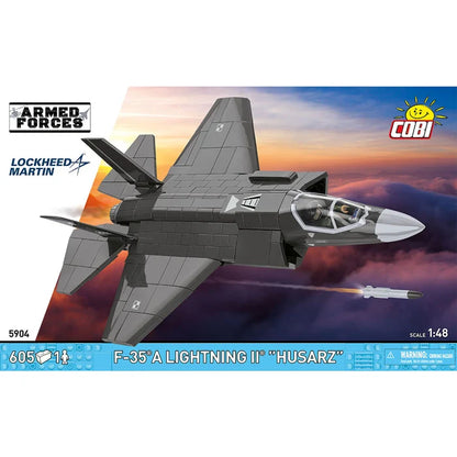 Cobi Armed Forces - F-35B Lightning II "Husarz" Fighter Jet Brick Toy