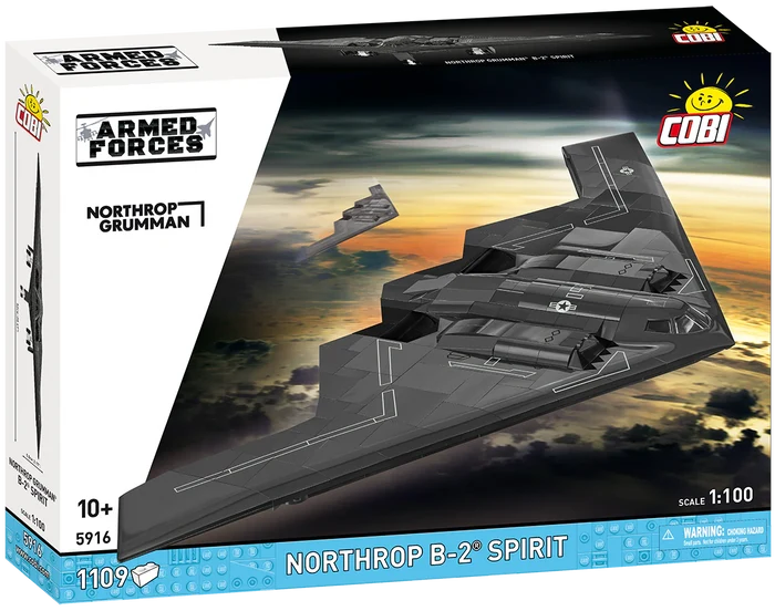 Cobi Armed Forces - Northrop B-2 Spirit Stealth Bomber Brick Toy