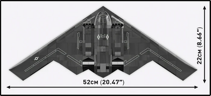 Cobi Armed Forces - Northrop B-2 Spirit Stealth Bomber Brick Toy