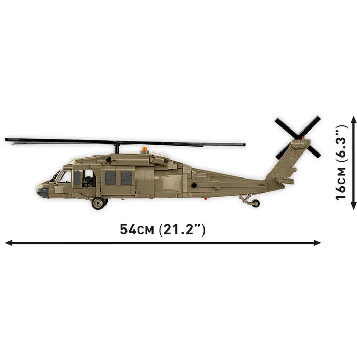 Cobi Armed Forces - Sikorsky UH-60 Black Hawk Helicopter Brick Toy