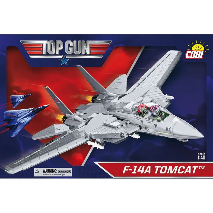 Cobi Armed Forces Top Gun - F-14A Tomcat Fighter Brick Toy