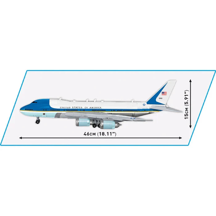 Cobi Boeing - 747 Air Force One Brick Toy